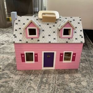 Melissa & Doug Wooden Dollhouse